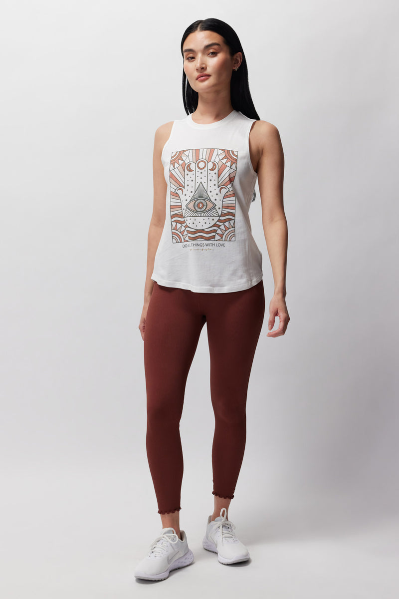 Do All Things With Love Muscle Tank