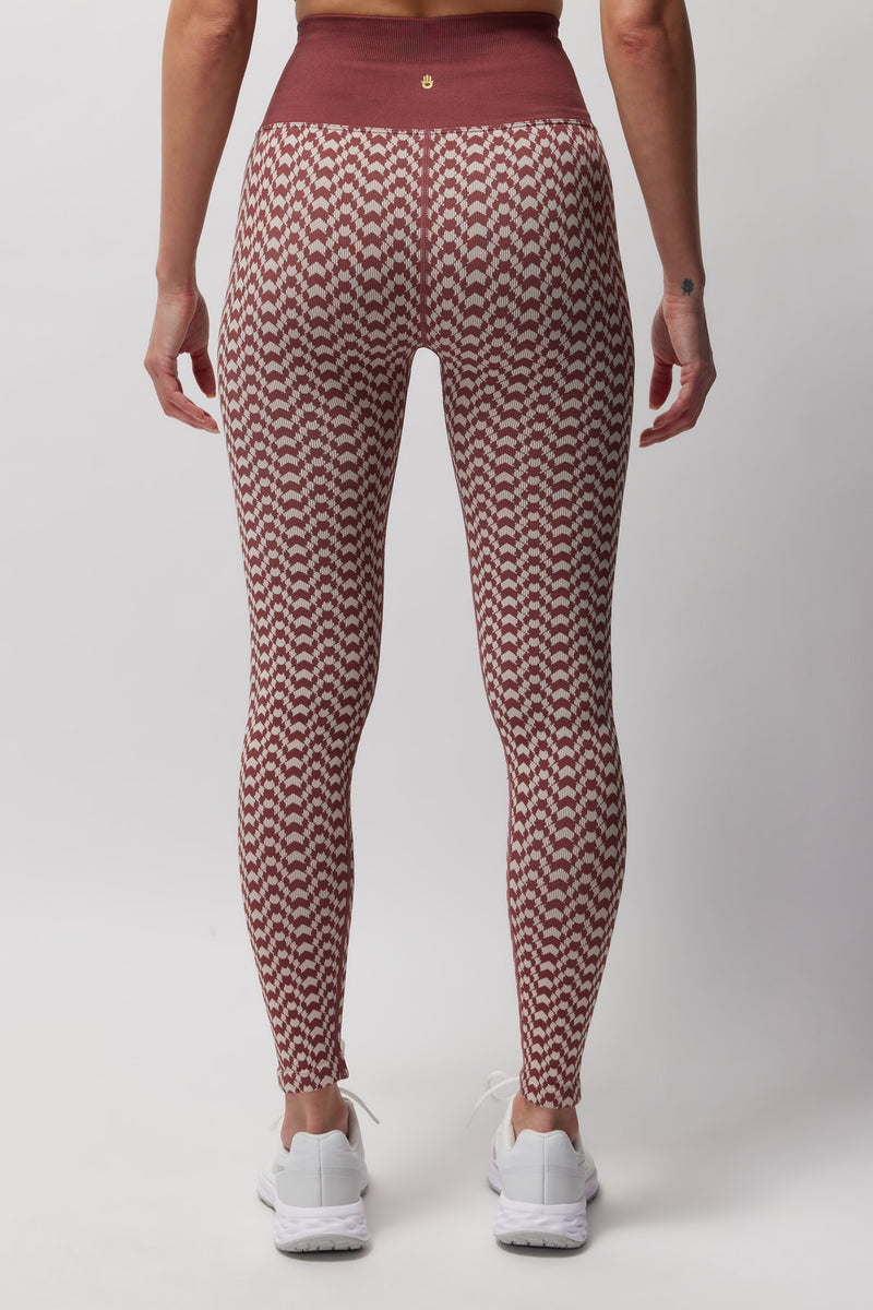 Seamless Jacquard 7/8 Legging
