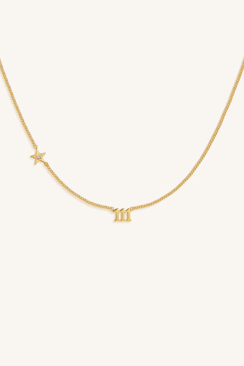 111 Star Charm Necklace