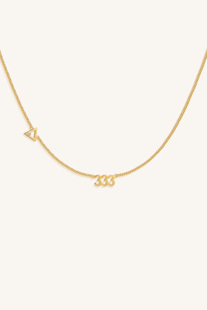 333 Triangle Necklace