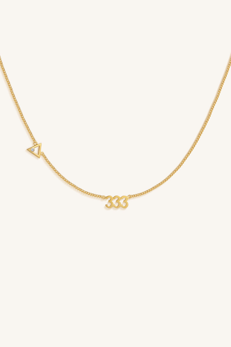 333 Triangle Necklace