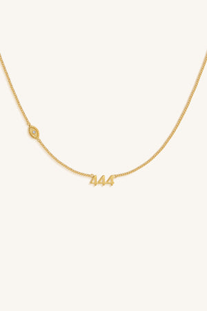 444 Evil Eye Necklace