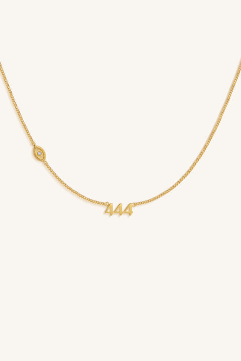 444 Evil Eye Necklace