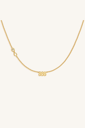 888 Infinity Necklace