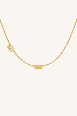 999 Lotus Necklace