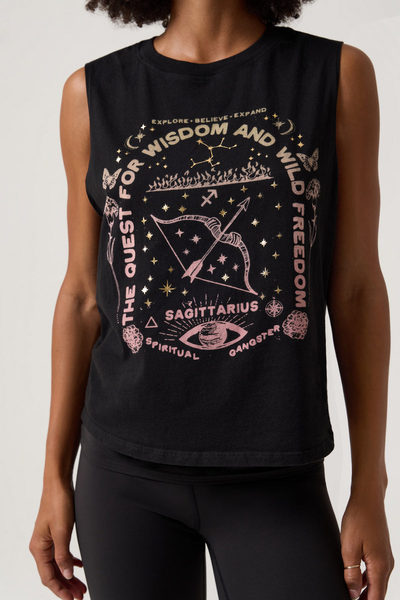 Sagittarius Vibe Tank