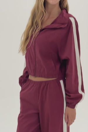 Kendra Zip Track Jacket