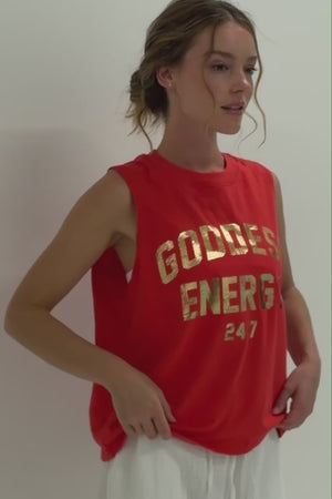 Goddess Vibe Cotton Tank