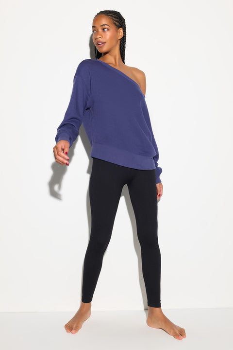 La Vida Off Shoulder Sweatshirt