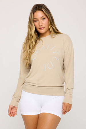 Gratitude Relaxed Savasana Sweater