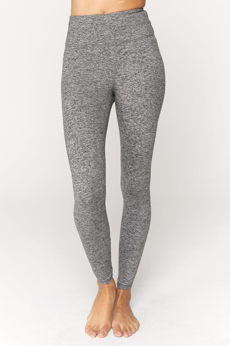 Heathered High Waist 7/8 Legging