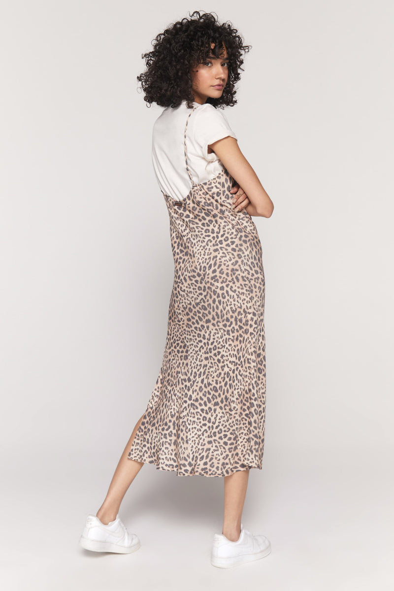 Leopard Slip Dress