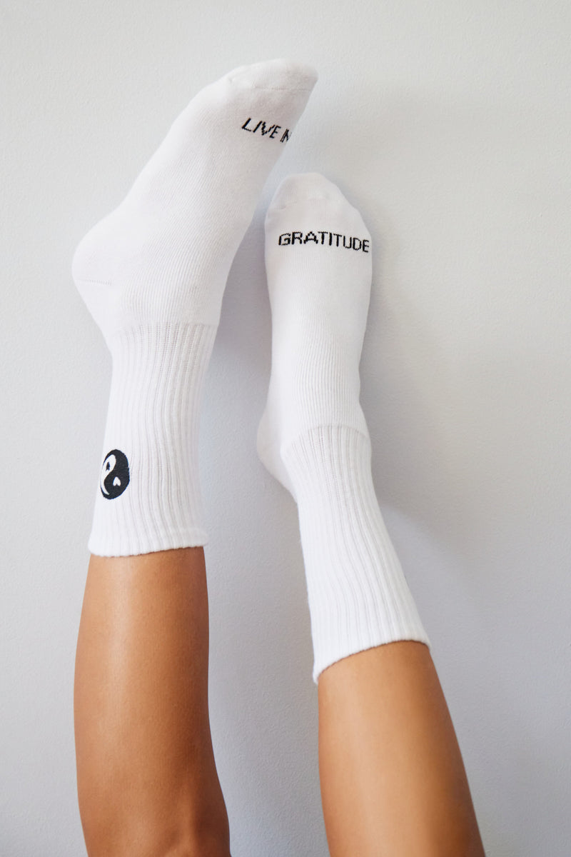 Yin Yang Sock