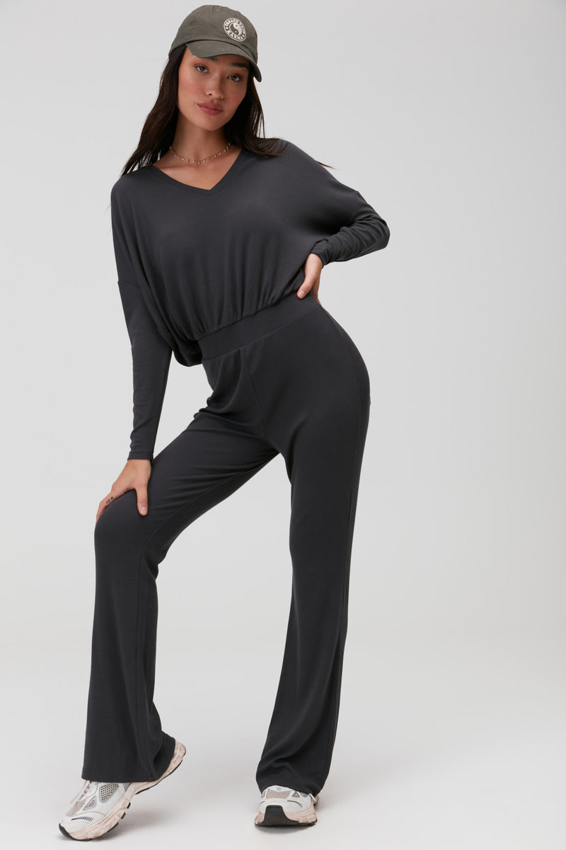 V Neck Jumpsuit