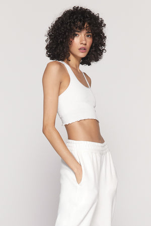 Amor Seamless Crop Tank