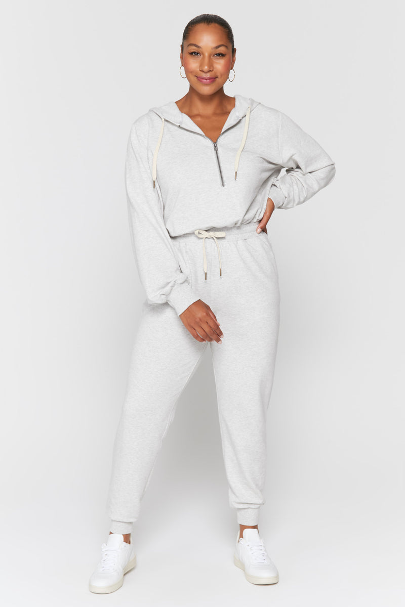 Quarter Zip Jumpsuit