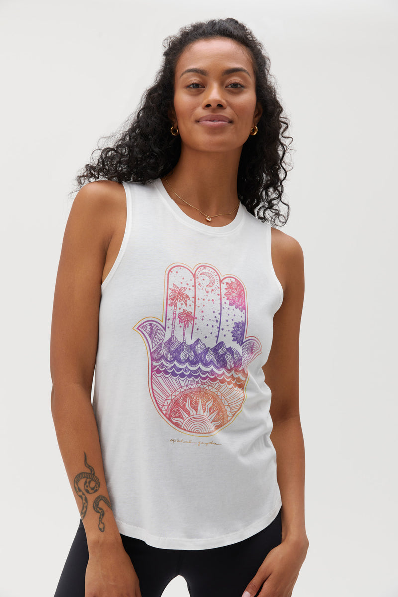 Hamsa Muscle Tank