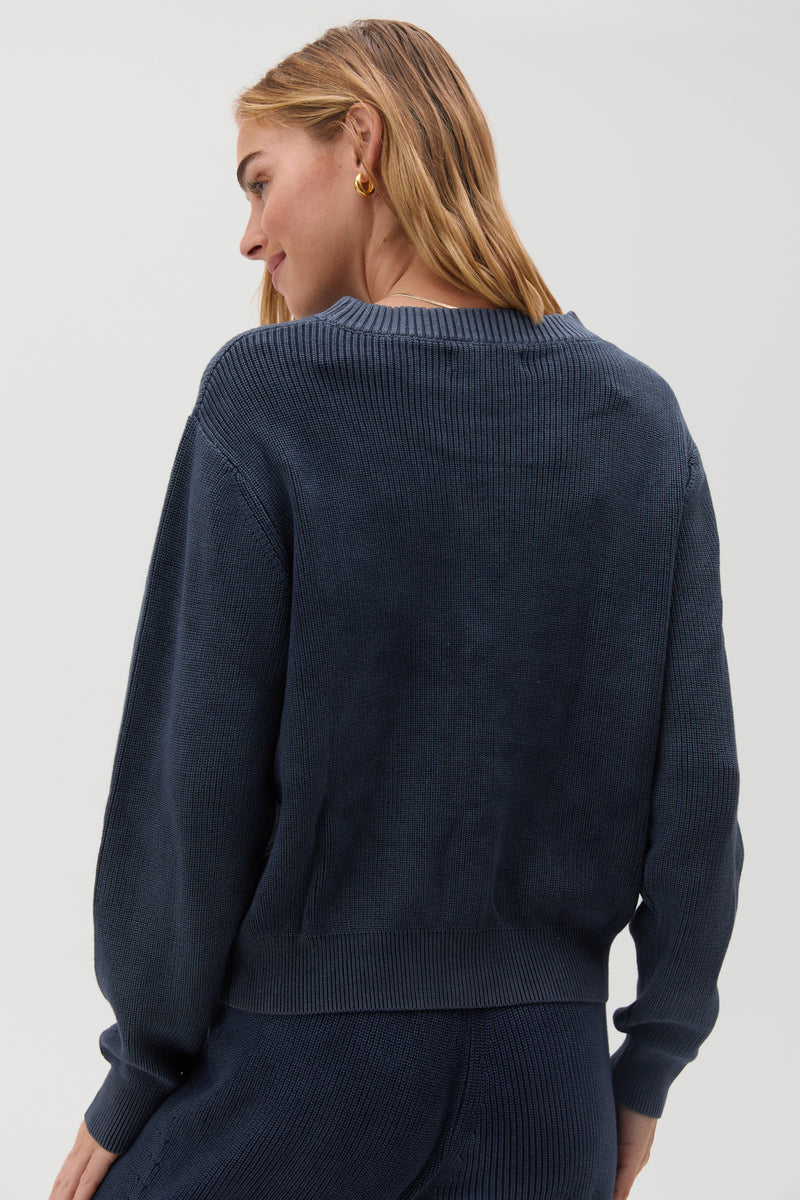 Directional Rib Classic Sweater