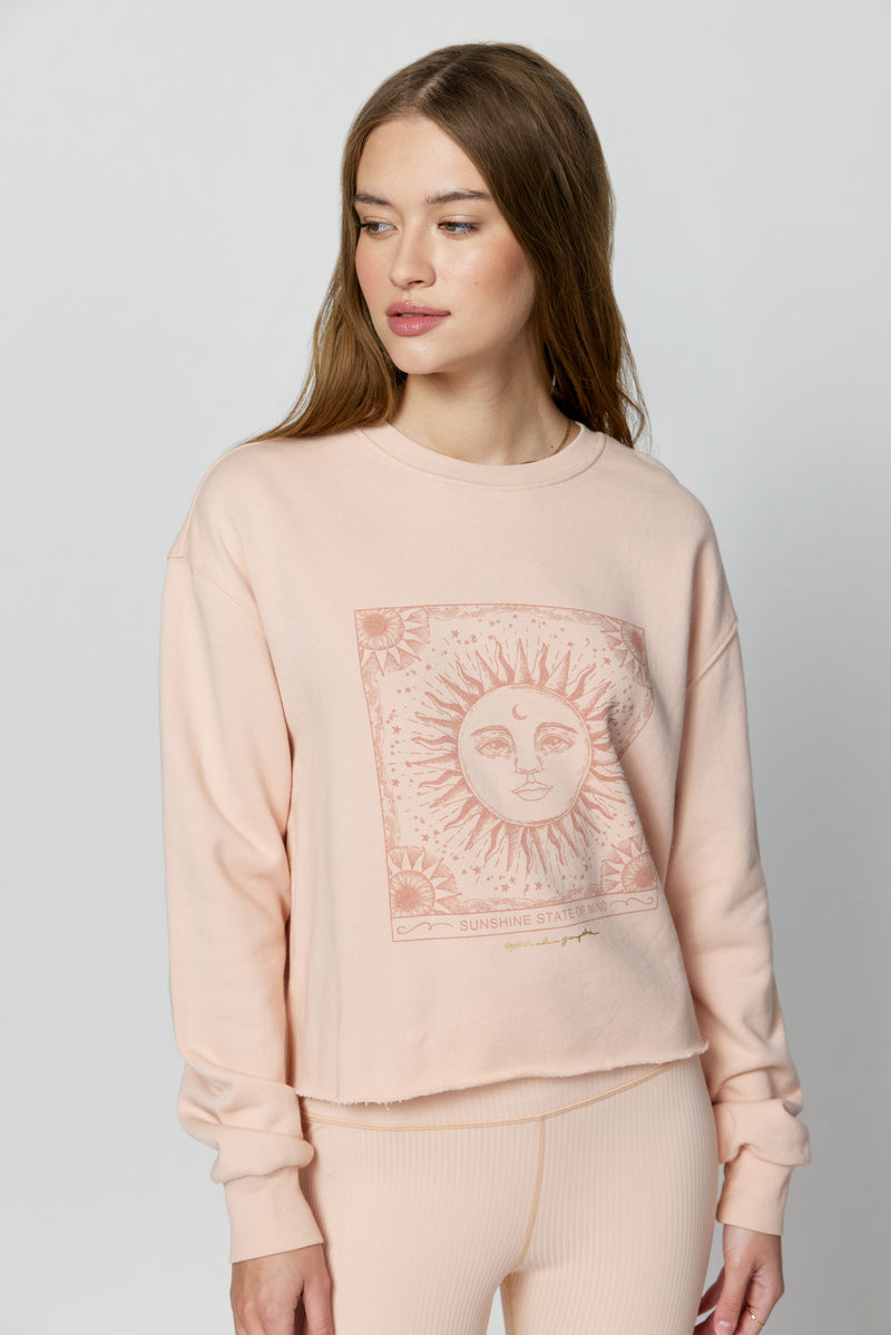Sunshine Mazzy Crop Sweatshirt