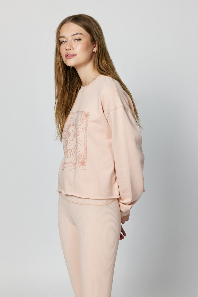 Sunshine Mazzy Crop Sweatshirt