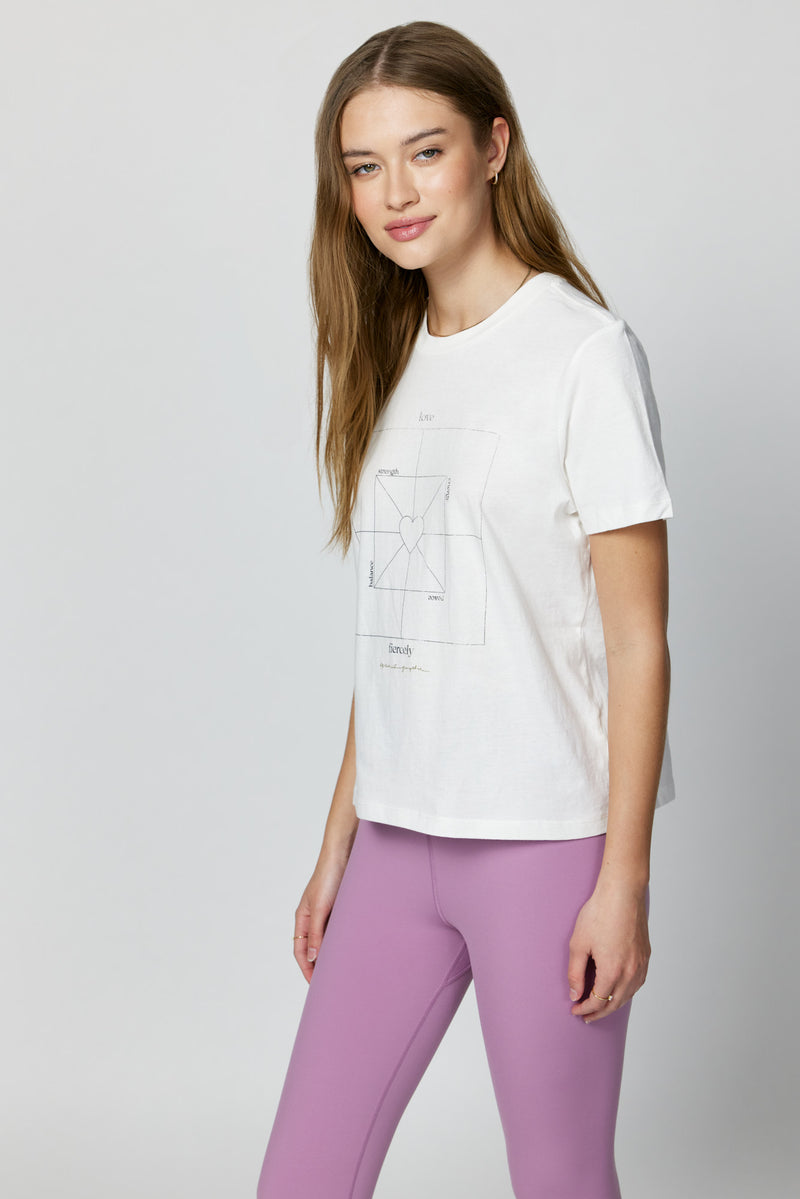 Love Fiercely Perfect Tee