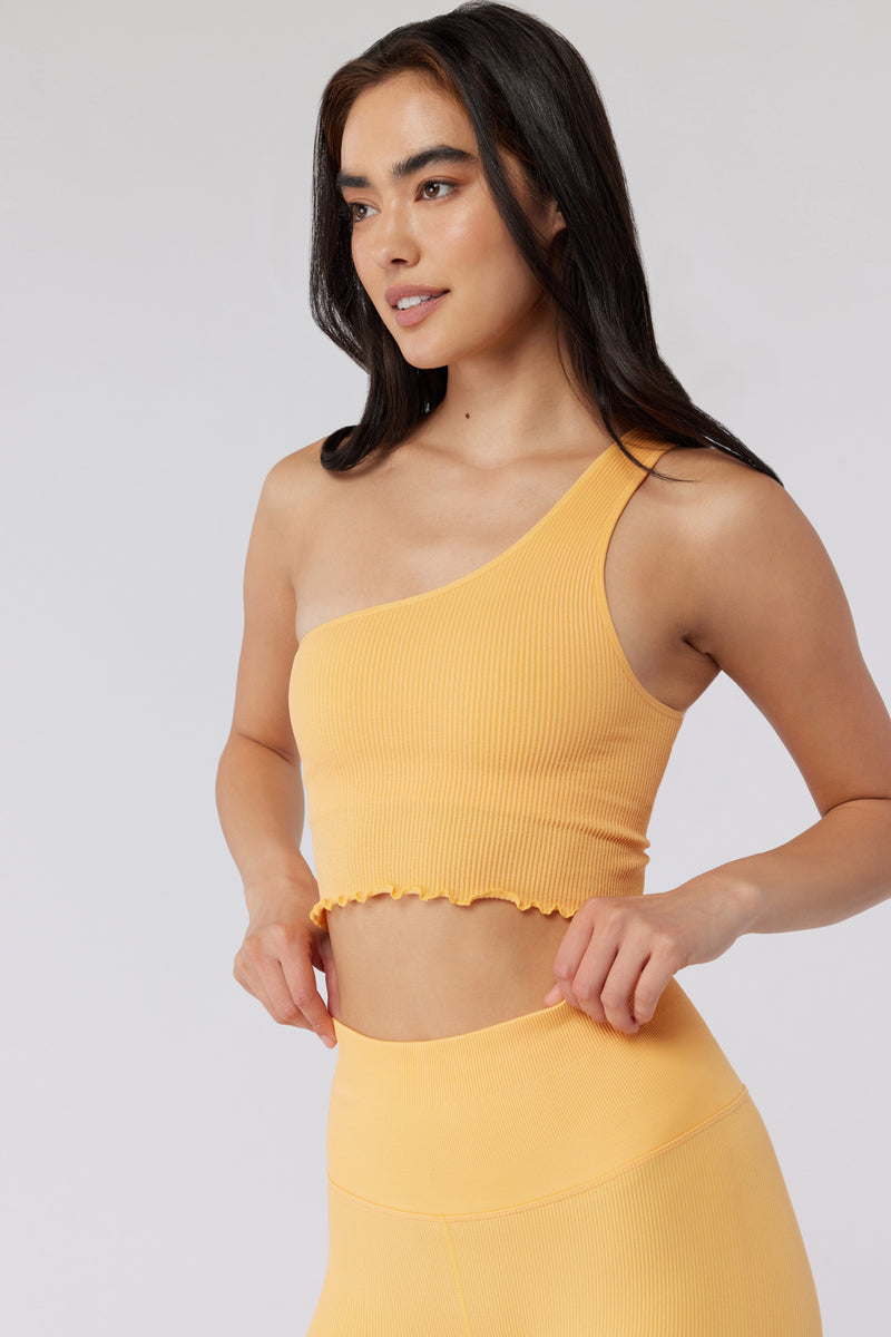 Luna One Shoulder Seamless Tank