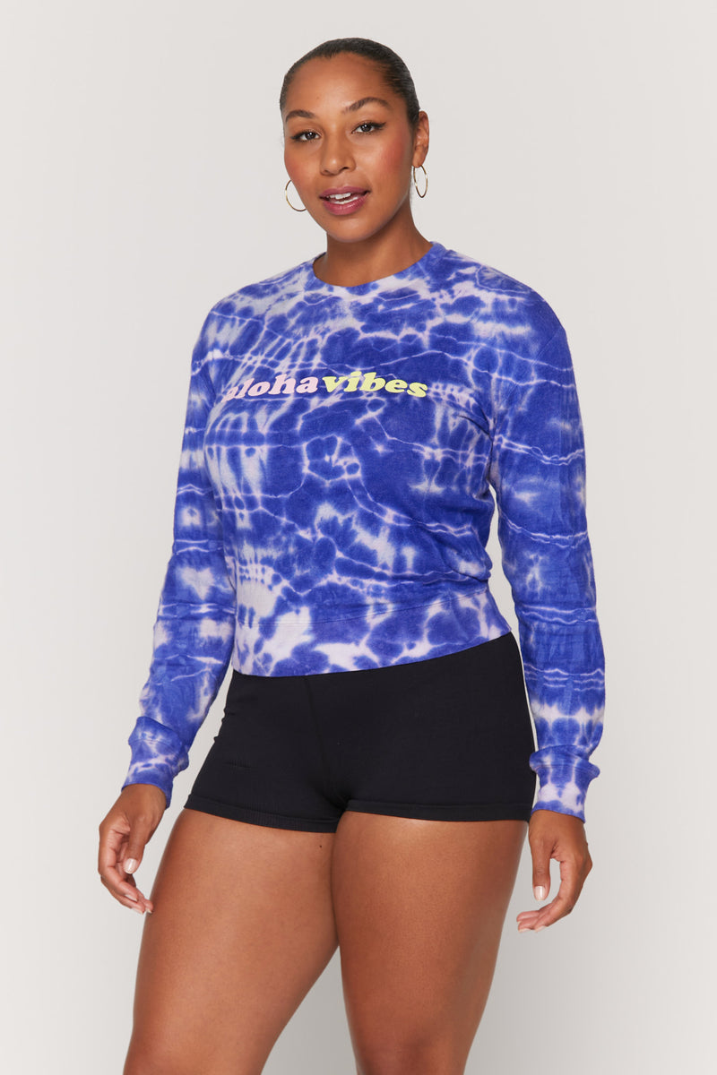 Aloha Tie Dye Savasana Sweater