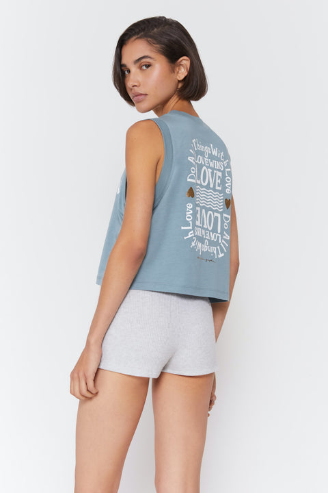 Love Box Crop Tank